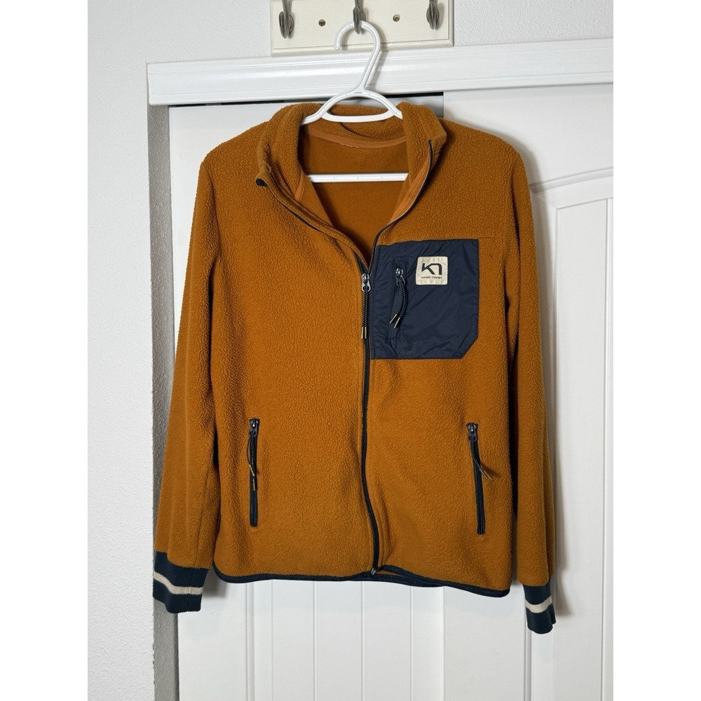 Kari Traa Fleece Jacket Size Medium Rothe Full Zip Outdoor Jacket